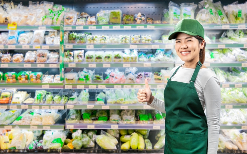 Làm việc tại siêu thị là lựa chọn đáng để cân nhắc