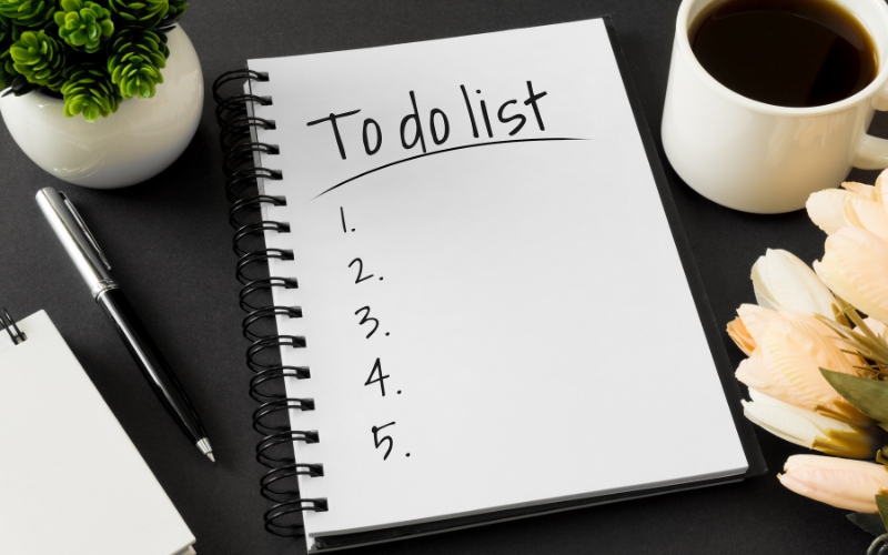 Phương pháp To-do list hỗ trợ lên công việc theo thứ tự ưu tiên