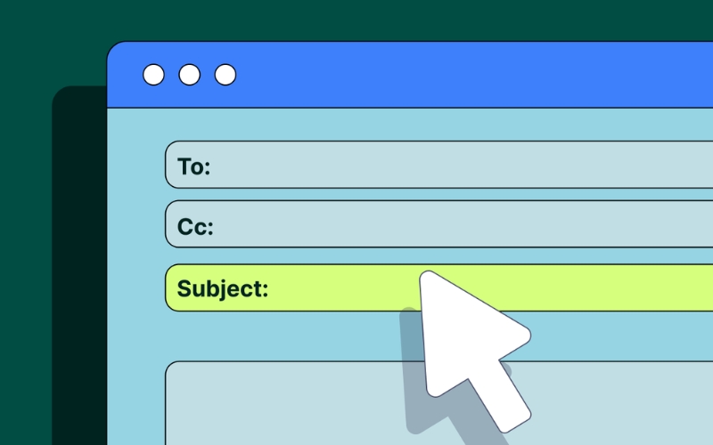 Viết tiêu đề email nên ngắn gọn, cung cấp đầy đủ thông tin