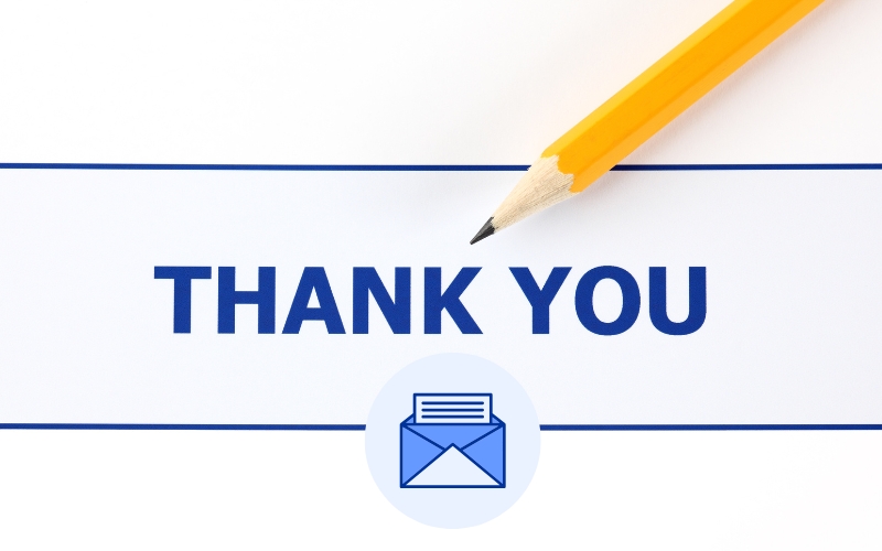 Lời cảm ơn giúp bạn ghi điểm khi gửi email xác nhận phỏng vấn