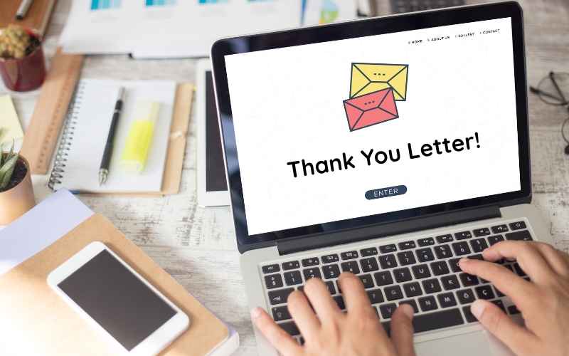 Gửi thư cảm ơn giúp ứng viên tạo ấn tượng tích cực với nhà tuyển dụng