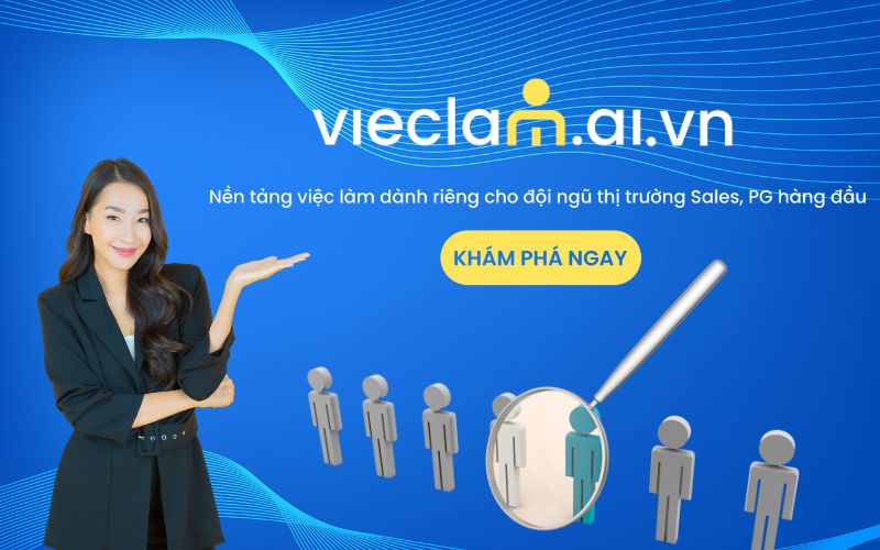Vieclam.ai.vn là website uy tín giúp việc tìm và ứng tuyển trở nên nhanh chóng, an toàn