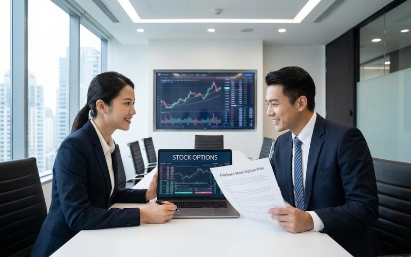 Stock options là quyền mua cổ phiếu công ty với giá ưu đãi