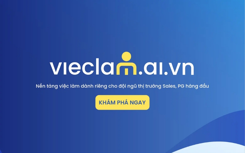 Vieclam.ai.vn là nền tảng việc làm thuộc lĩnh vực kinh doanh, bán hàng