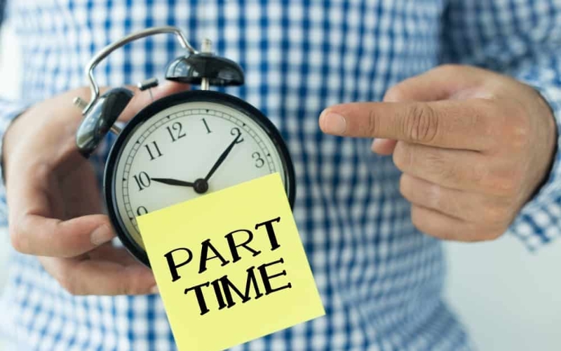 Thời gian làm việc linh hoạt là đặc điểm của việc làm part time