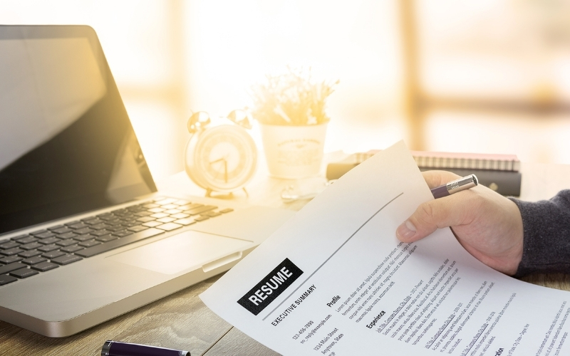 Một resume chuẩn cần được xây dựng theo bố cục rõ ràng, logic và dễ theo dõi