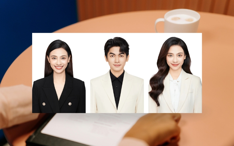 Ảnh thẻ của sơ yếu lý lịch nên chuyên nghiệp, trang phục lịch sự