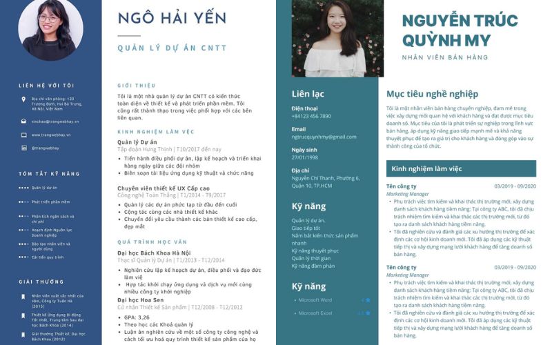 Các kỹ năng trong CV bao gồm kỹ năng cứng và kỹ năng mềm