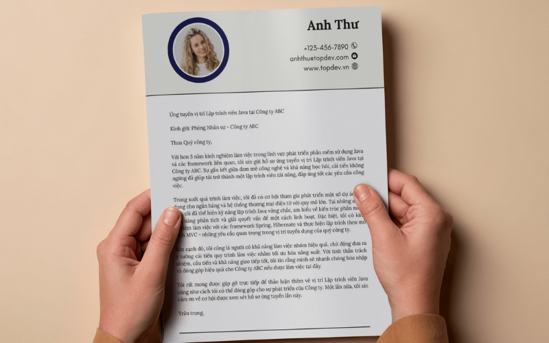 Chọn đúng mẫu cover letter giúp bạn tăng đáng kể cơ hội được gọi phỏng vấn