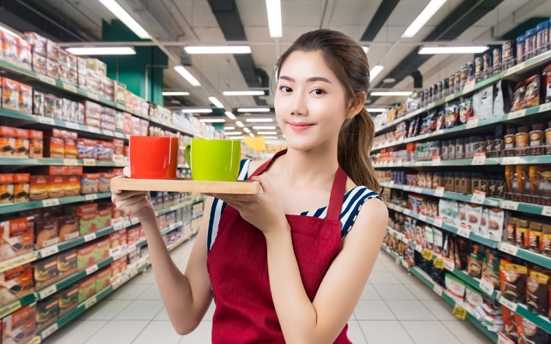 Mức lương trung bình của nhân viên PG sẽ có sự chênh lệch giữa các loại hình PG